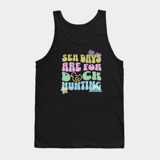 Retro Duck Hunting Tank Top